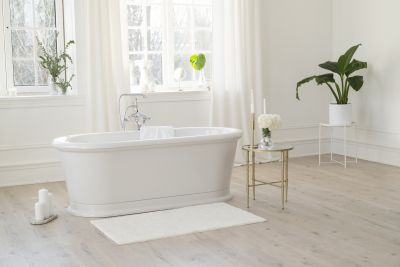 Refinished Bathtub with Accessories
